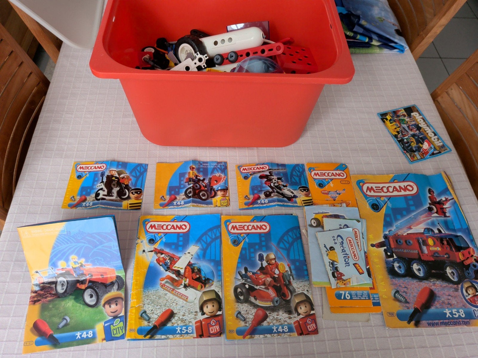 Meccano City lot - 7 sets, Ophalen of Verzenden