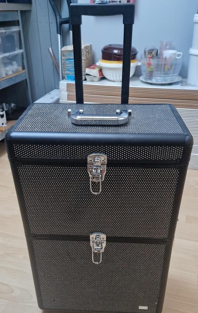 Trolley coiffeuse, Ophalen, Zwart