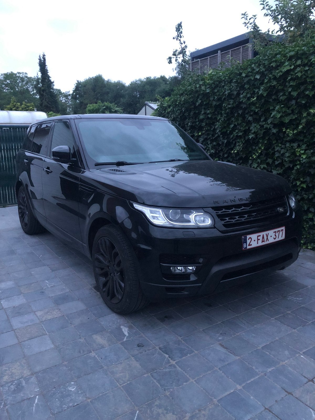 Range rover sport l494 blackedition, Auto's, Automaat, Leder, Trekhaak, Particulier