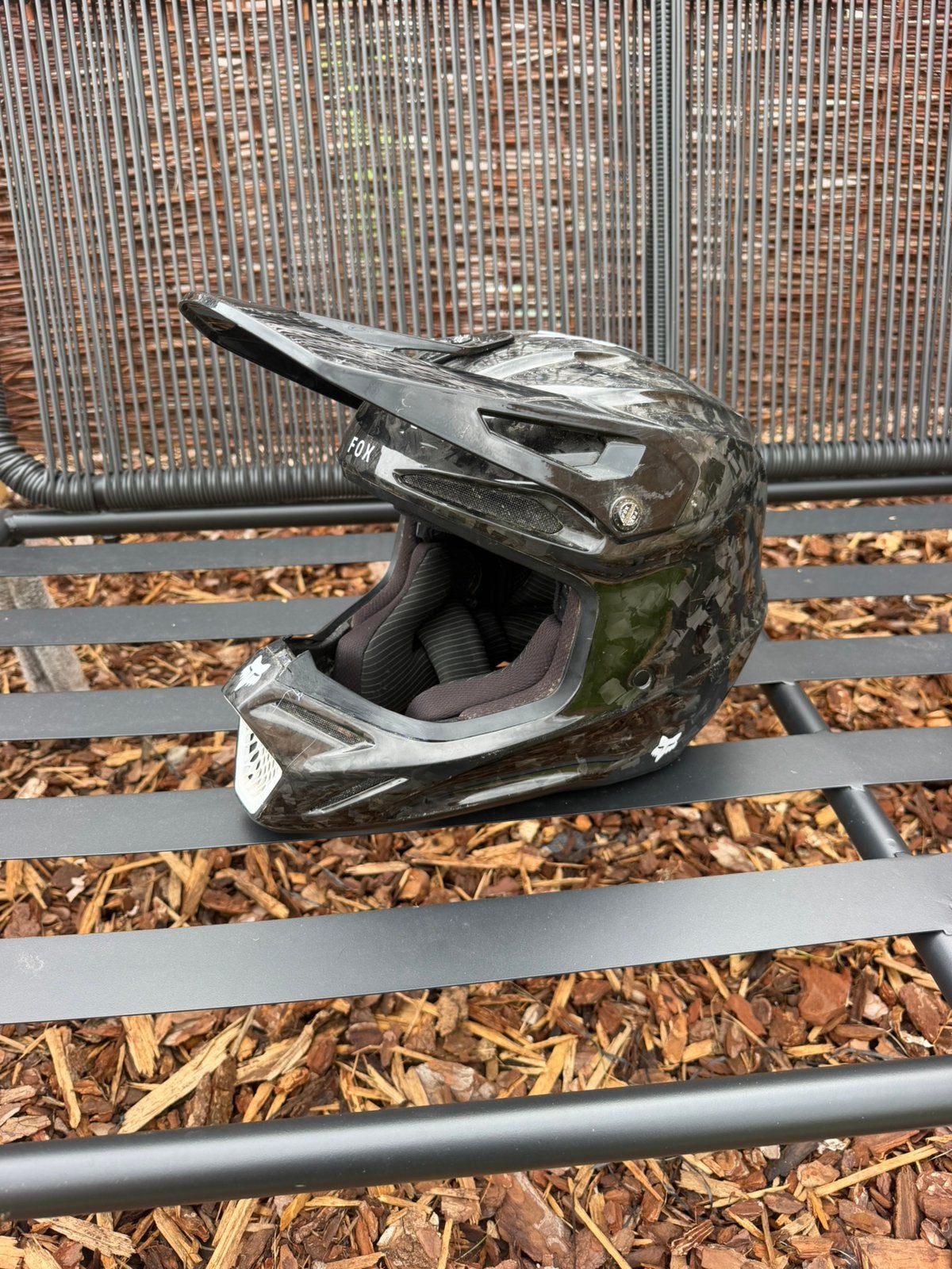 Bmx, motorcross helm, Fietsen en Brommers, Ophalen, Gebruikt, Small