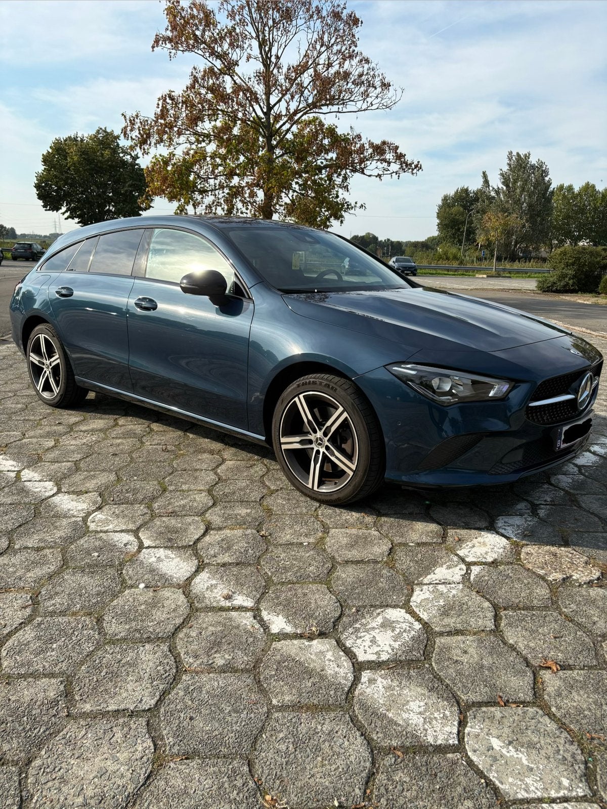 Mercedes Cla 250e shoting brake 47.000km, Auto's, Automaat, Lane Keeping Assist, Zwart, Leder en Stof
