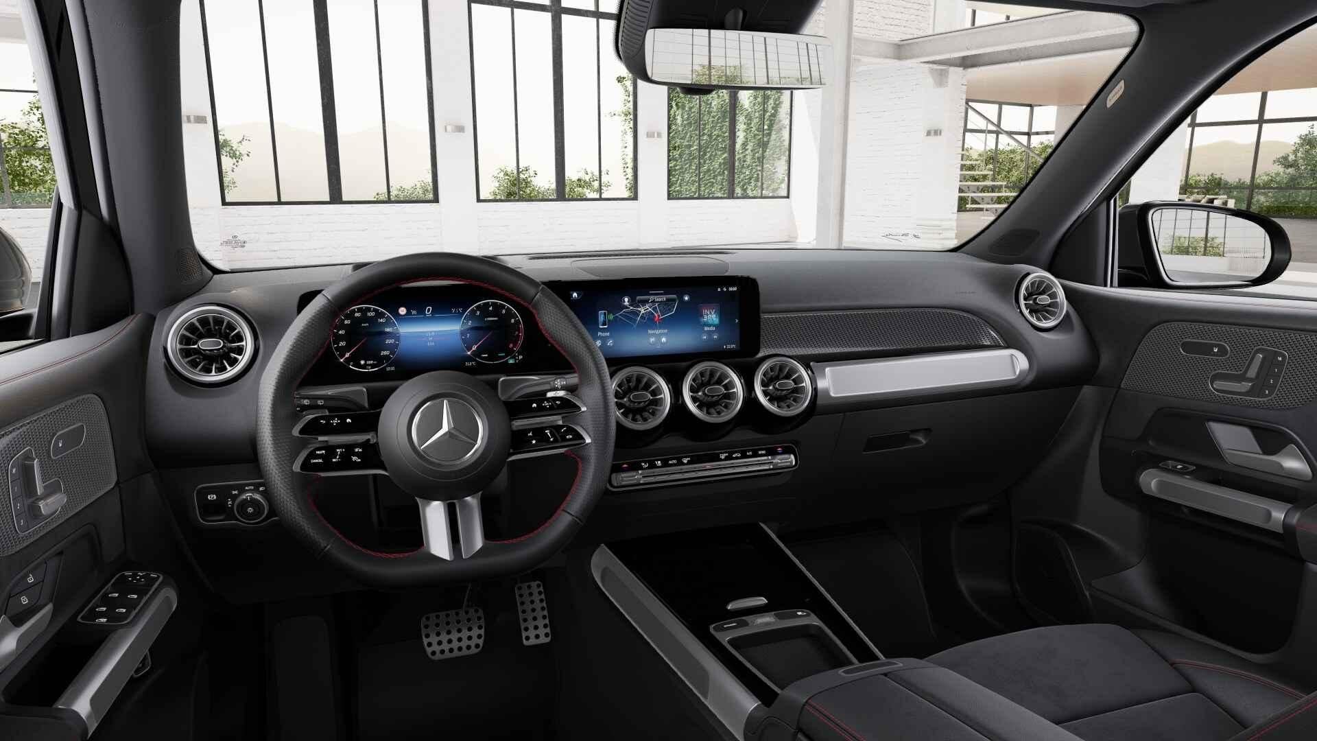 Mercedes-Benz GLB-klasse 180 AMG Line Night Pack | Panoramis, Autos, 100 kW, 1332 cm³, Achat, Entretenue par le concessionnaire