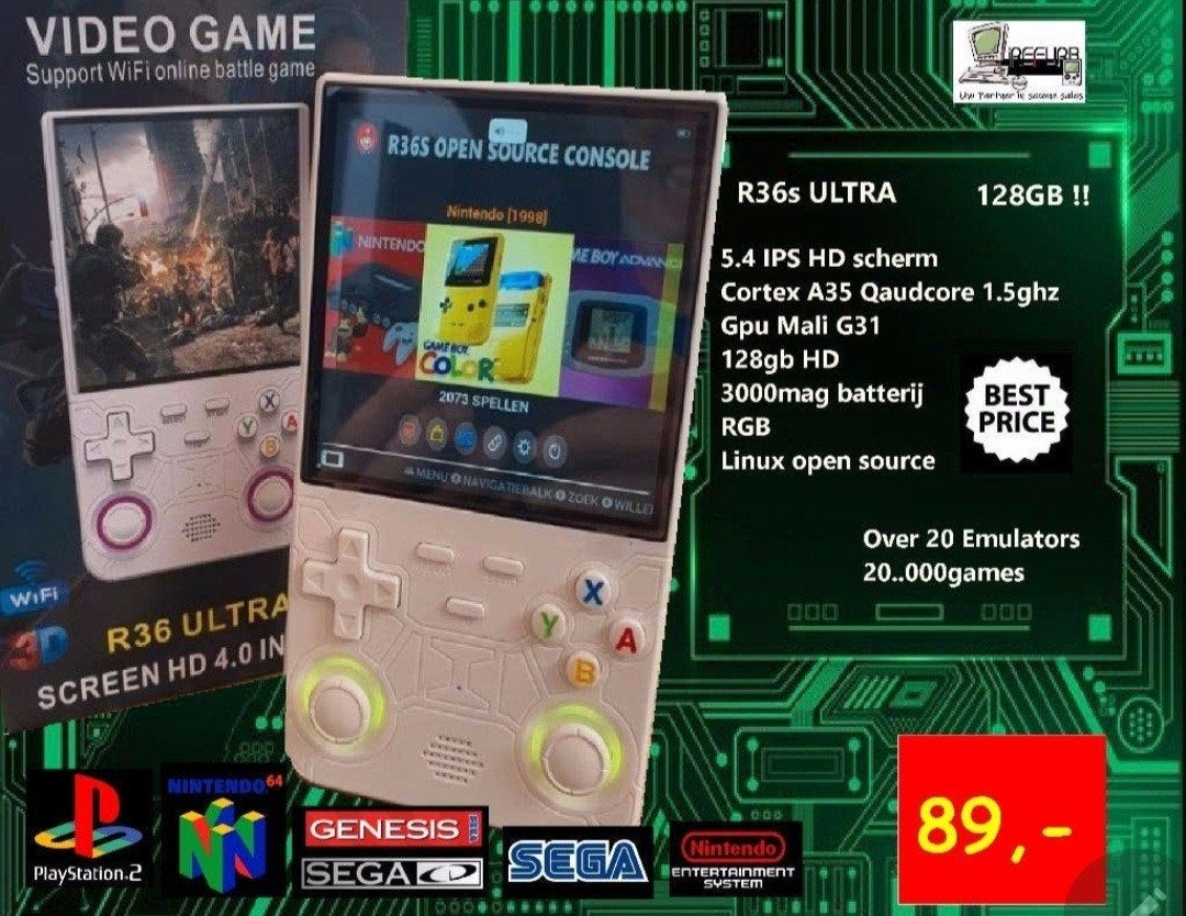 game console 128gb, Enlèvement
