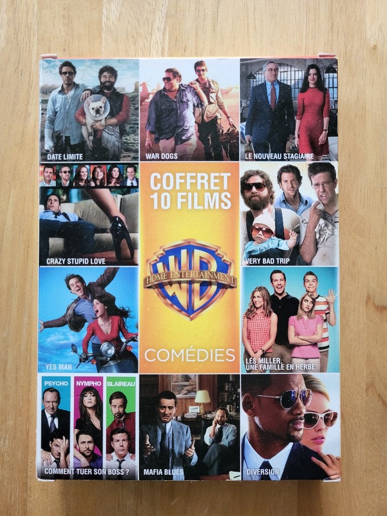 Coffret DVD 10 comédies Warner, Enlèvement