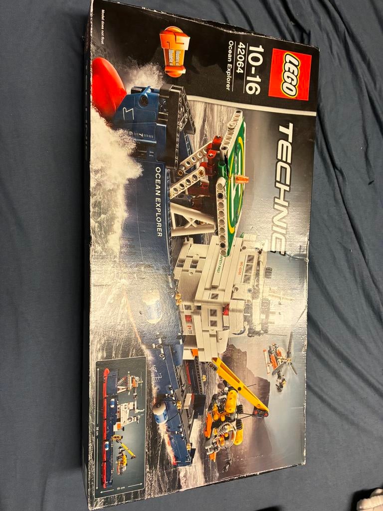 Lego technic oceaanonderzoeker 42064, Ophalen of Verzenden, Zo goed als nieuw, Lego