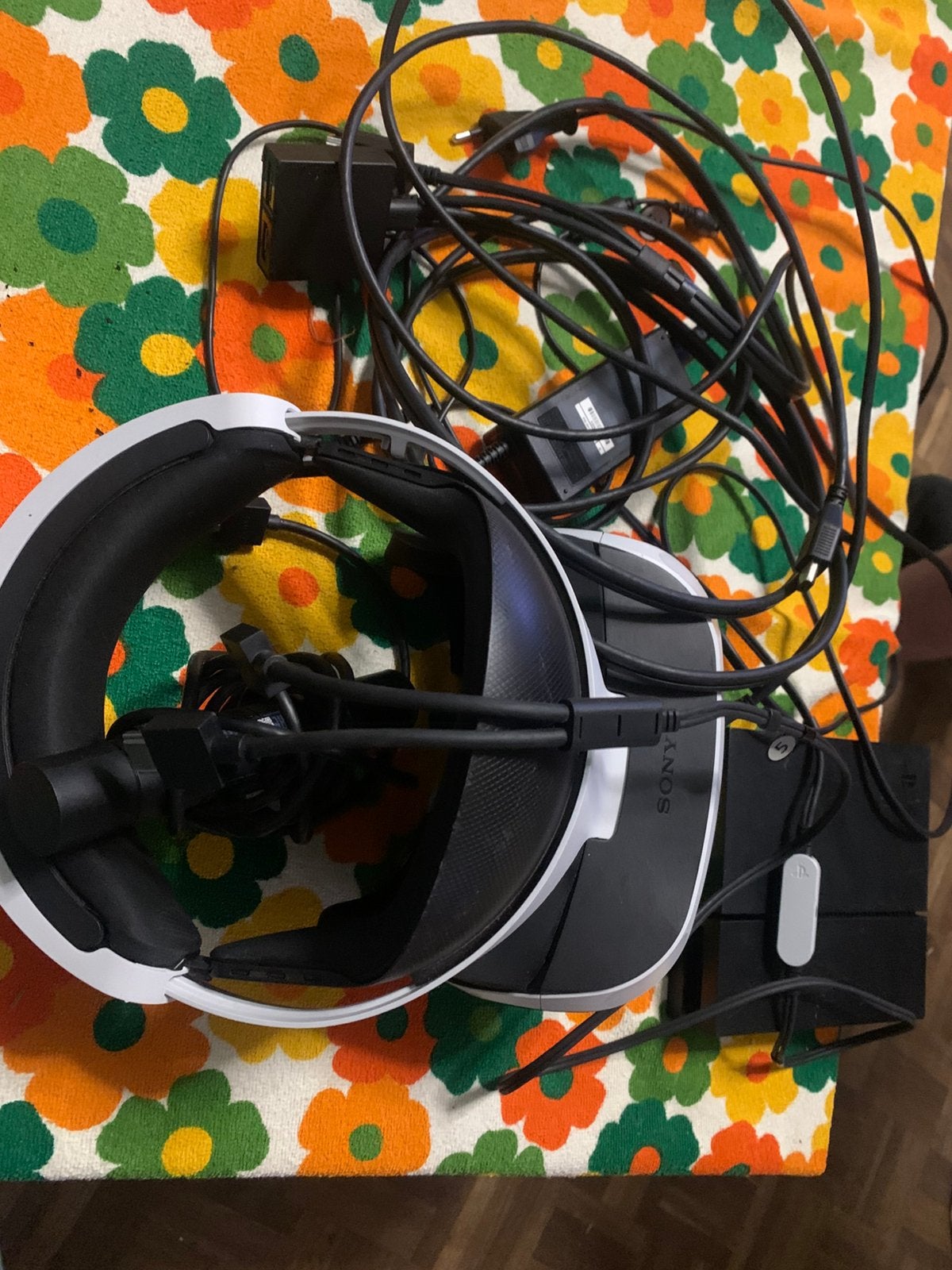 VR bril Ps4 met alle accessoires, Games en Spelcomputers, Spelcomputers | Sony PlayStation 4, Ophalen, Gebruikt, Original