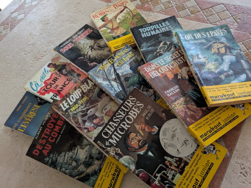 Lot de 11 marabouts "junior" pour 6€ (envoi pour 5€)., Livres, Enlèvement ou Envoi, Utilisé, Divers auteurs