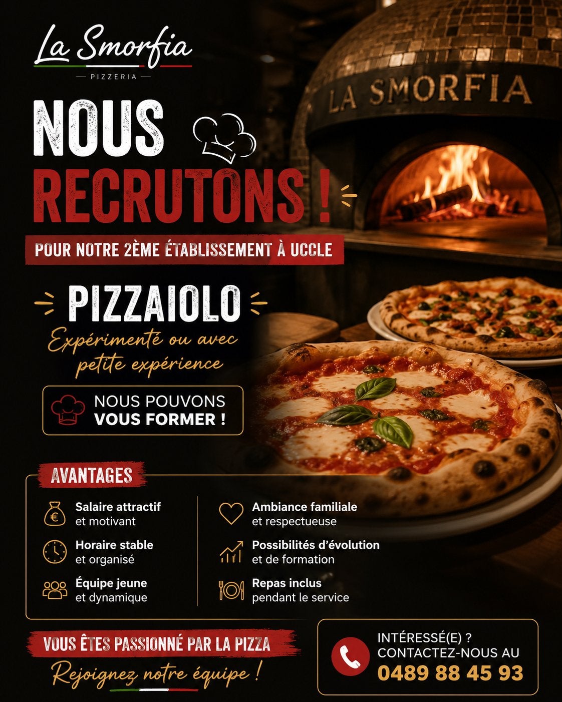 Recherche pizzaiolo