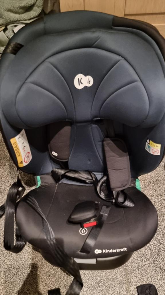 Kinderkraft draaibare ISOFIX autostoel 0–15 maanden, Ophalen, Isofix