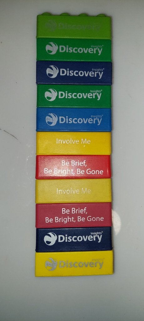 Lot de 12 x Entraîneur Original Insights Discovery Blocks, Enlèvement ou Envoi, Audio et Vidéo