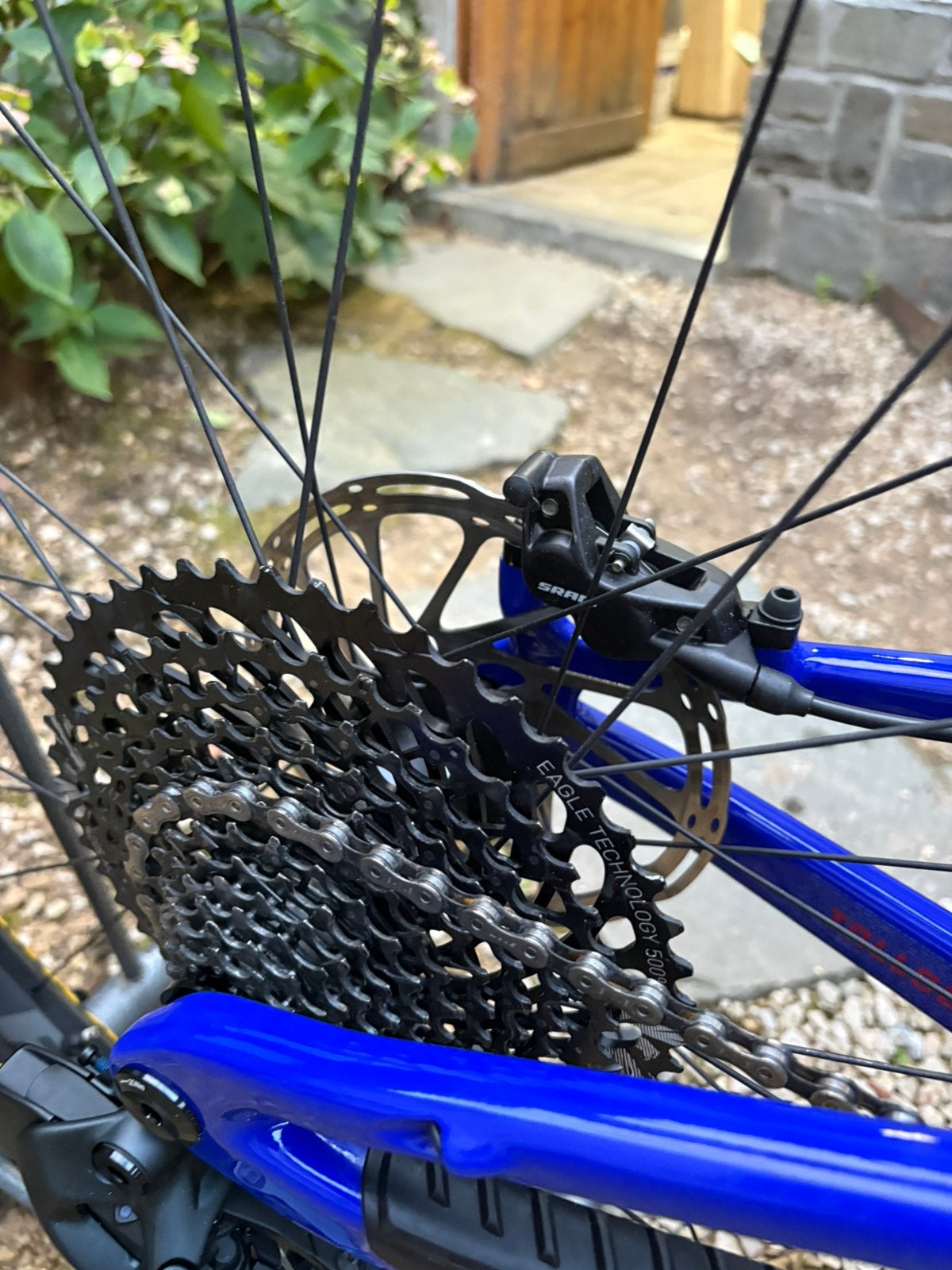 Santa Cruz Tallboy 5 S GX AXS Gloss Ultra Blue, Ophalen, Zo goed als nieuw
