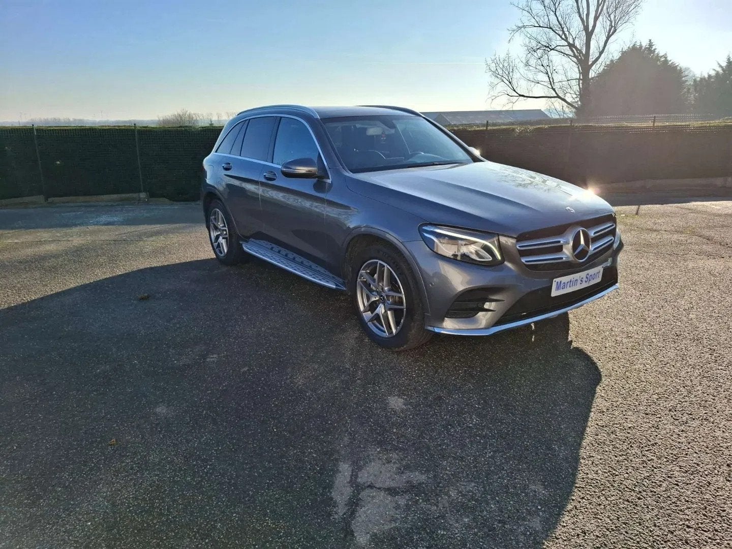 Mercedes-Benz GLC GLC 220 d 4-Matic (EU6c) (automatique), Autos, Mercedes-Benz, Argent ou Gris, Achat, Euro 6, Noir