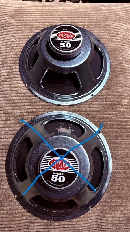 Celestion Rocket 50, Enlèvement ou Envoi, Comme neuf, Guitare, 50 à 100 watts