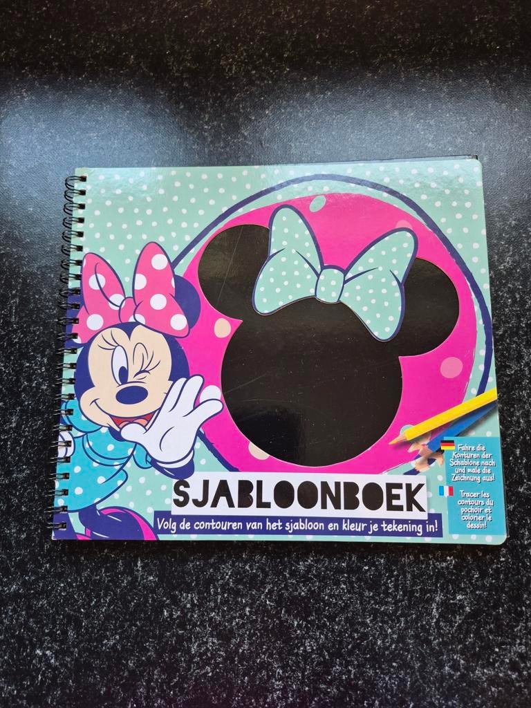 Sjabloonboek Minnie Mouse, Ophalen of Verzenden