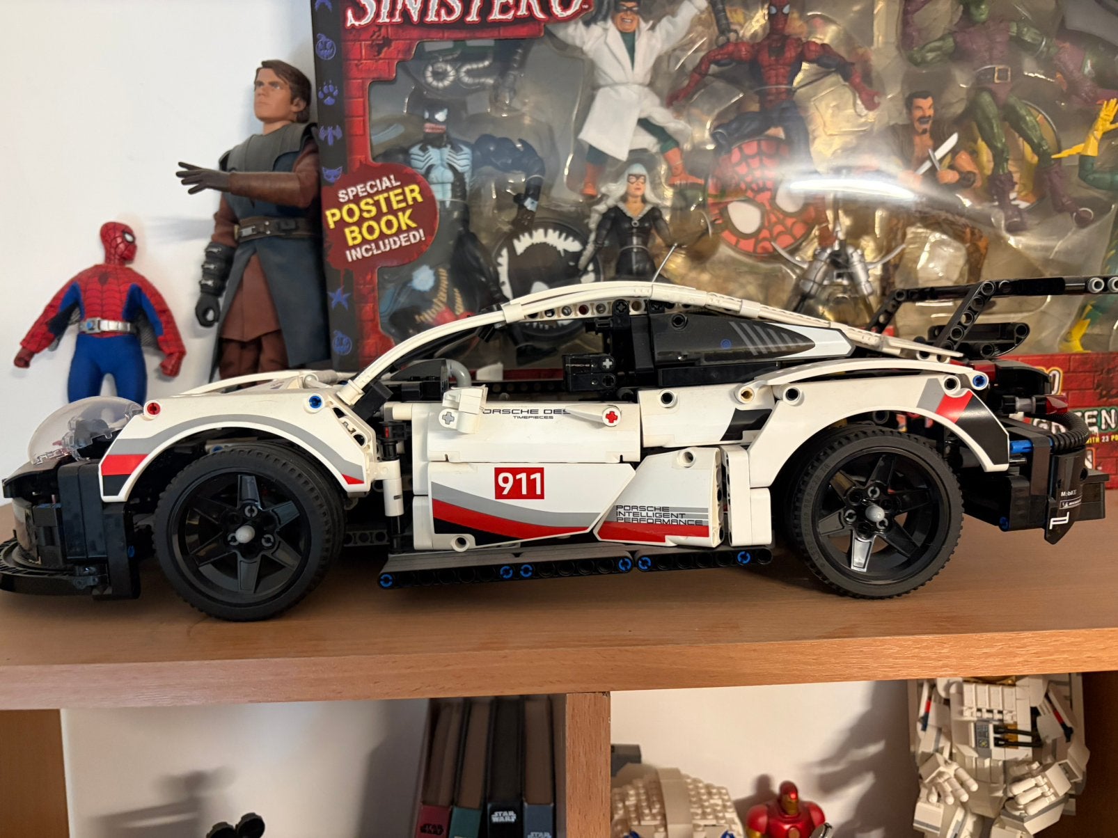Lego technic porsche 911, Hobby en Vrije tijd, Modelbouw | Auto's en Voertuigen, Ophalen, Zo goed als nieuw