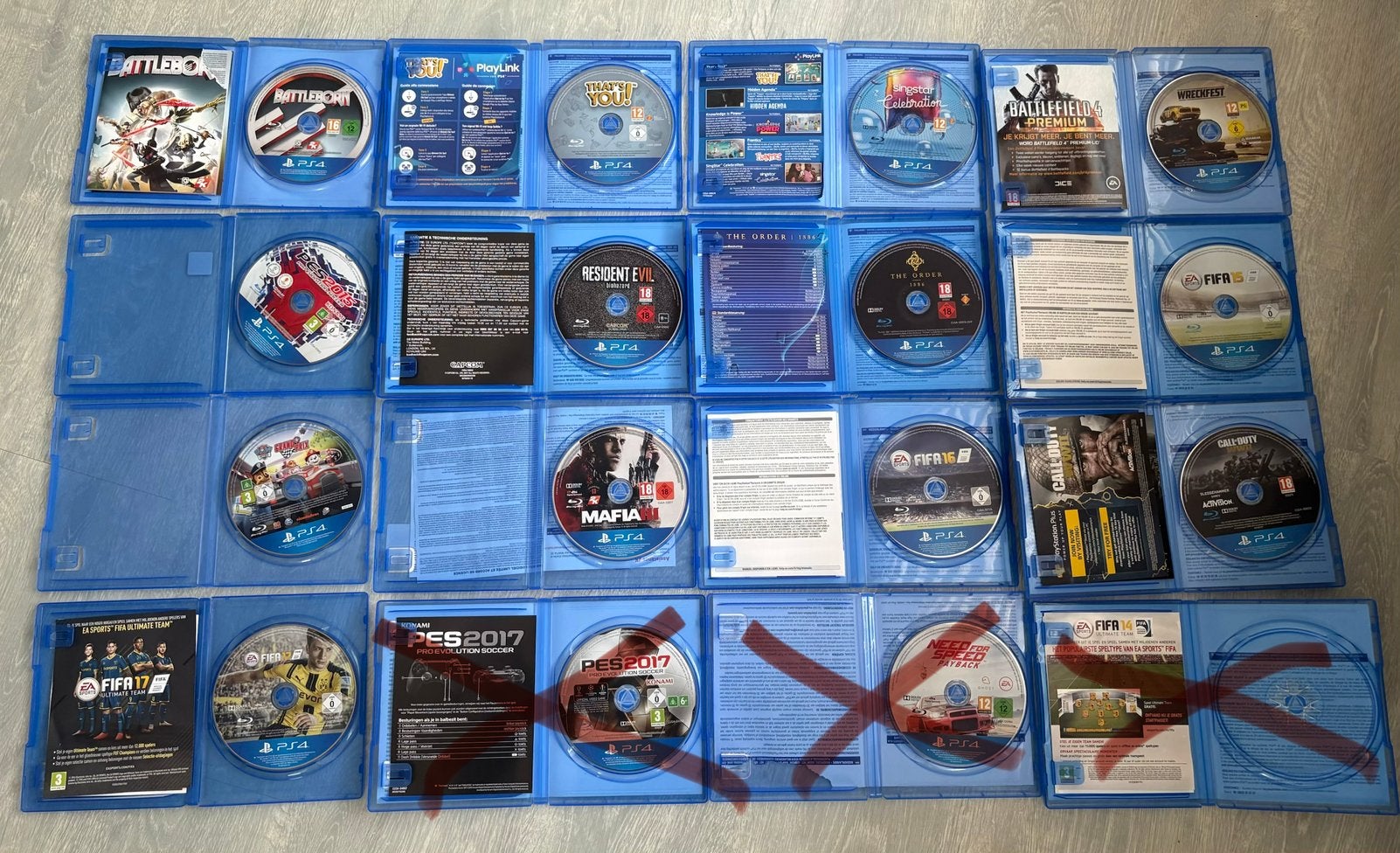 PS4 games + Racing stuur + pedalen te koop, Games en Spelcomputers, Games | Sony PlayStation 4, Ophalen of Verzenden, Zo goed als nieuw