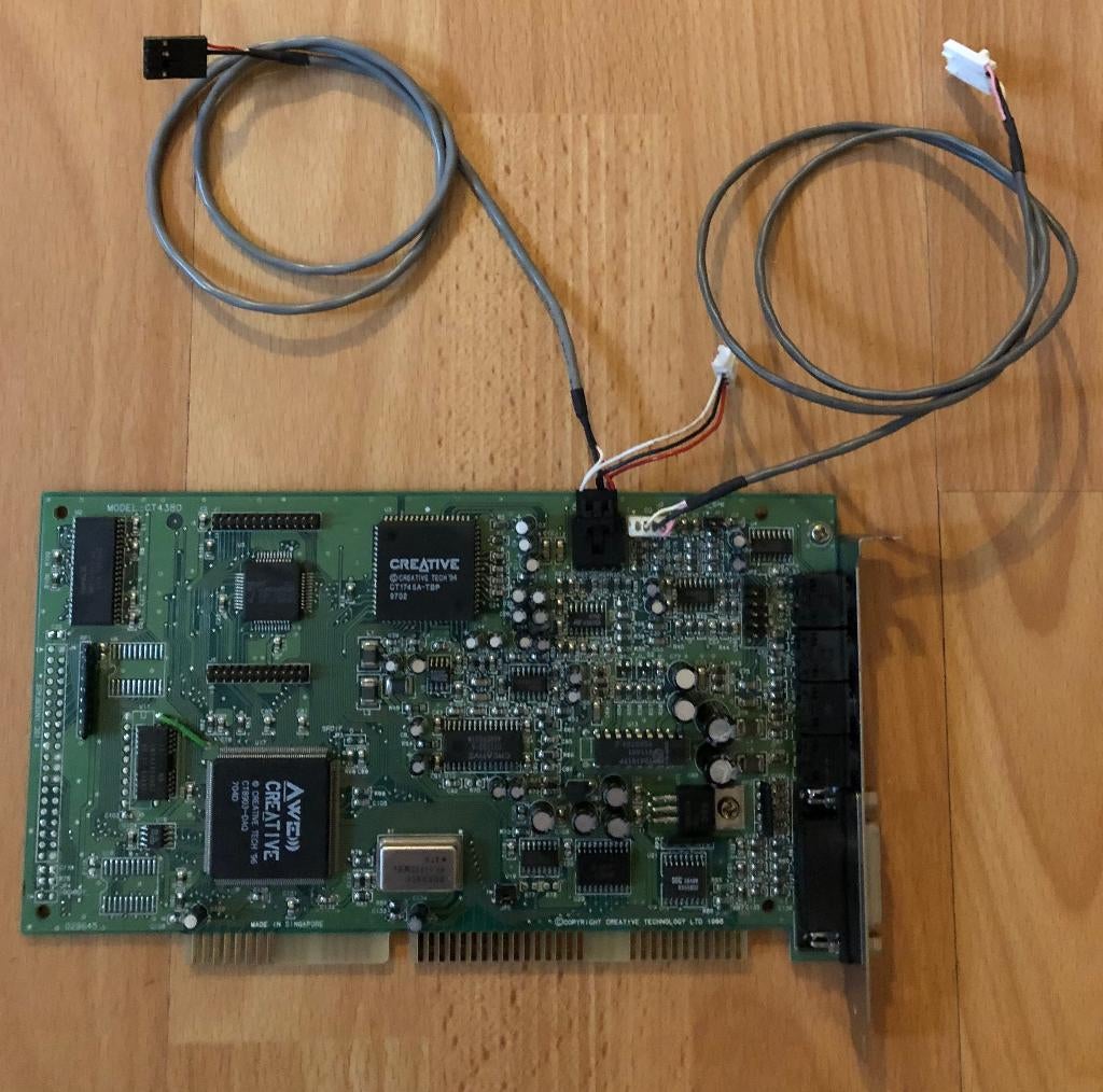 Creative Labs Sound Blaster AWE32Value45 (AWE64) (CT4380), Computers en Software, Ophalen, Nieuw, Intern, Creative Labs