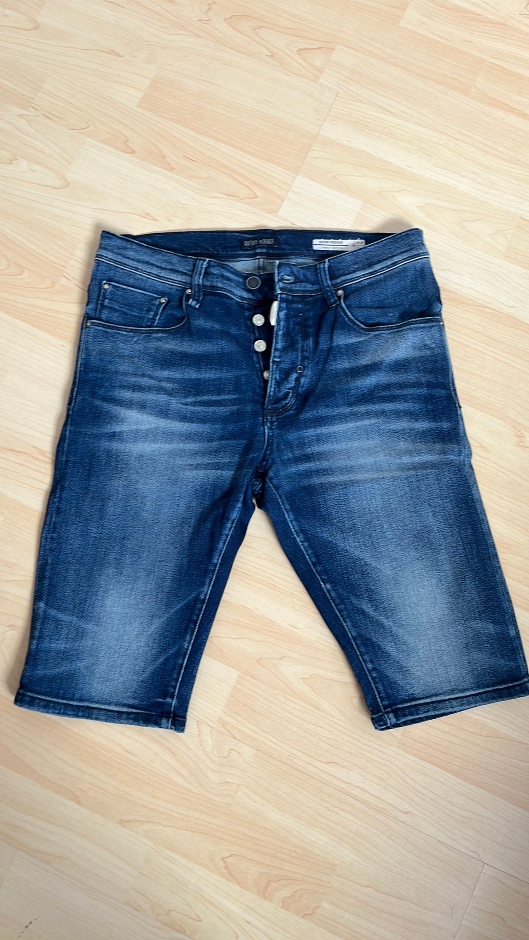 Jeansshort Anthony Morato maat 30, Ophalen of Verzenden, Zo goed als nieuw, Blauw, W32 (confectie 46) of kleiner
