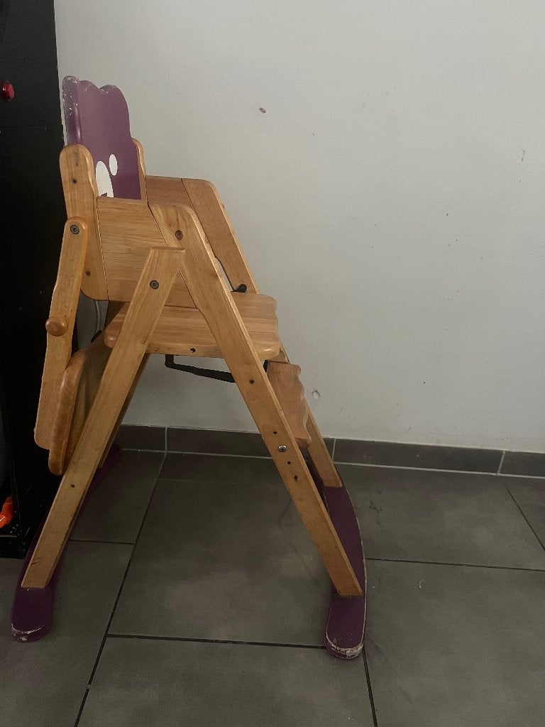 Chaise haute bébé, Ophalen, Gebruikt