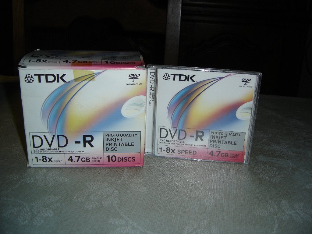 TDK Beschrijfbare DVD discs, Ophalen, Nieuw, Dvd, TDK