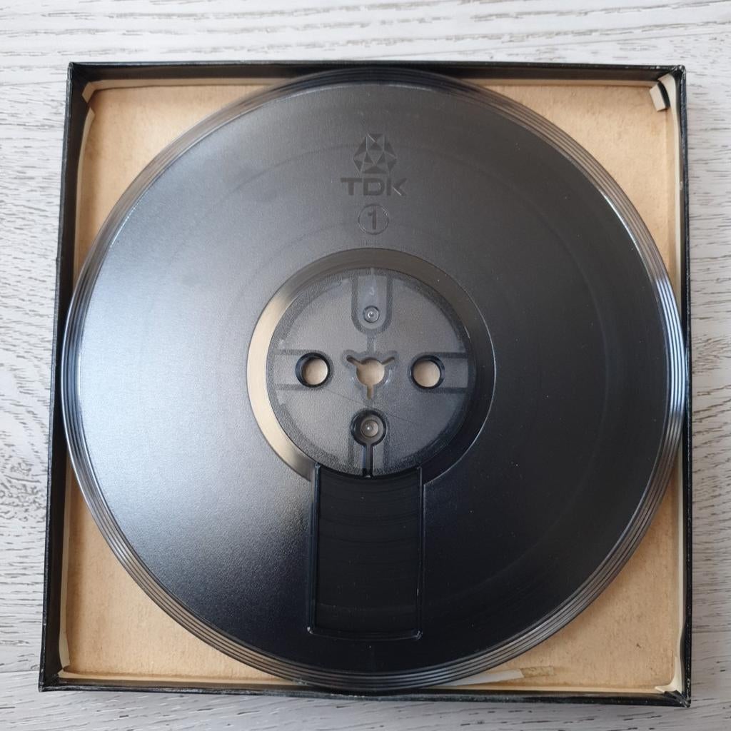 TDK spoelen met tape, Ophalen of Verzenden