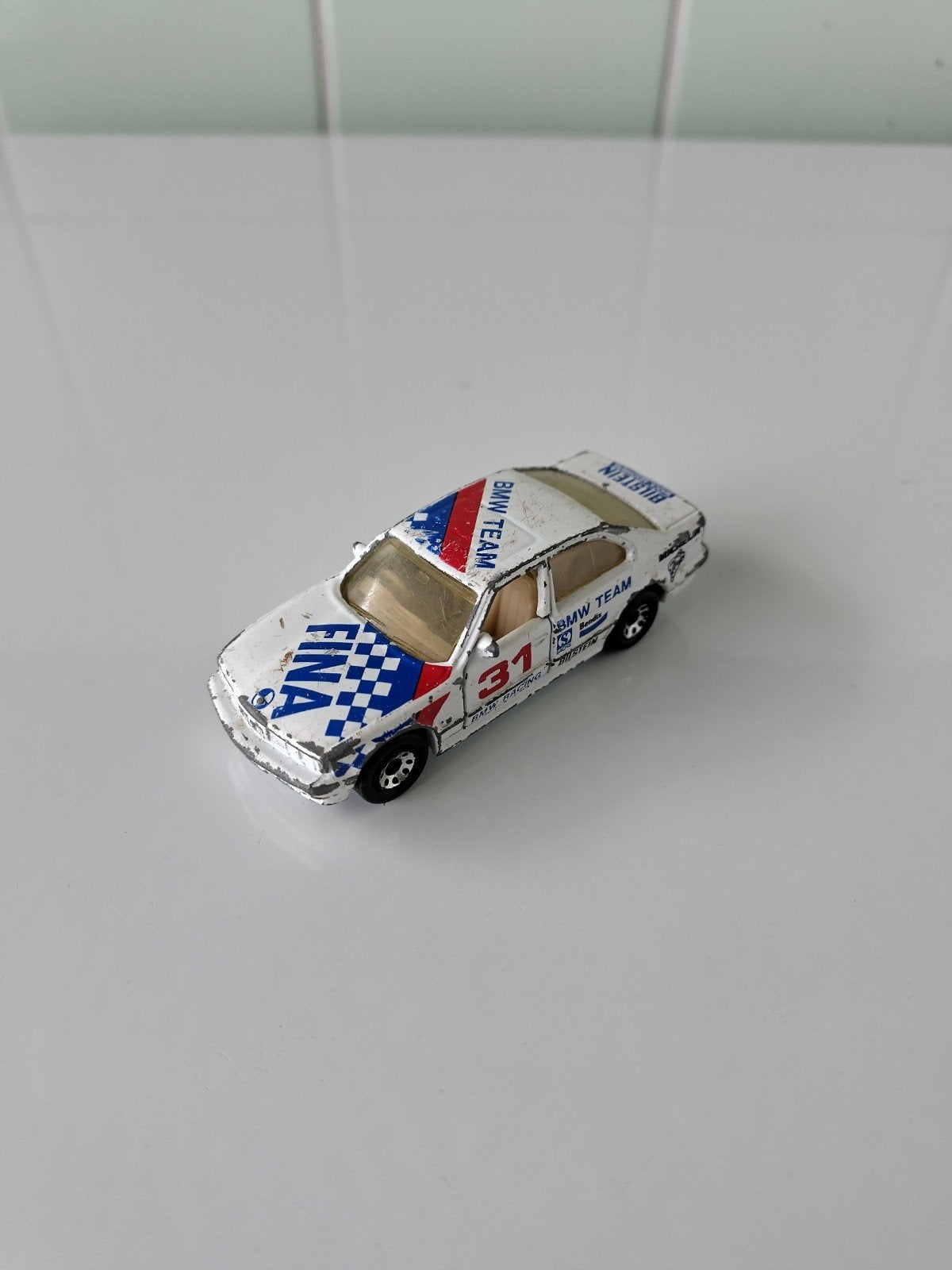 Vintage Matchbox 5 series BMW AFHALING LEES BESCHRIJVING, Enlèvement, Utilisé, Voiture, Matchbox