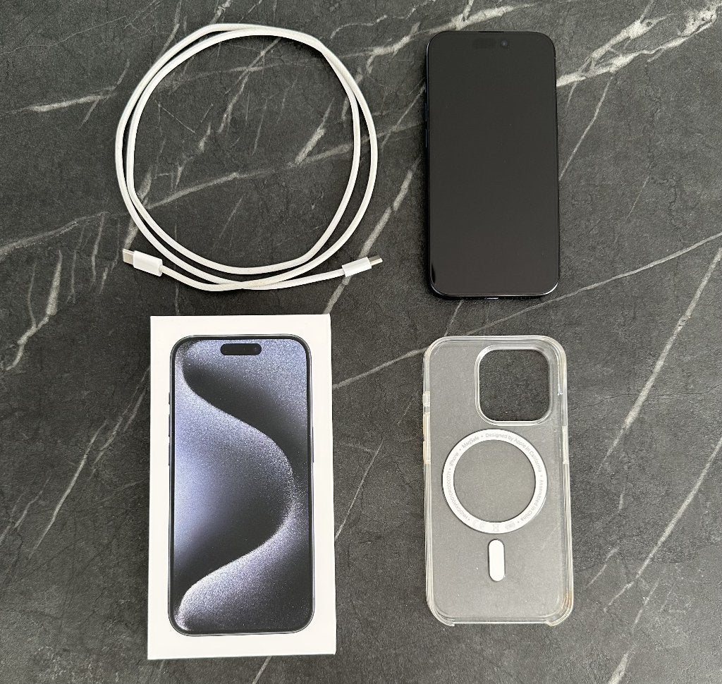 Iphone 15 Pro 128 Gb en parfait état, Télécoms, Enlèvement, 128 GB, IPhone 15