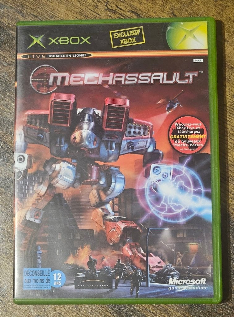Jeu Xbox " MechAssault " – Xbox Original – PAL FR – Complet, Enlèvement ou Envoi, Utilisé