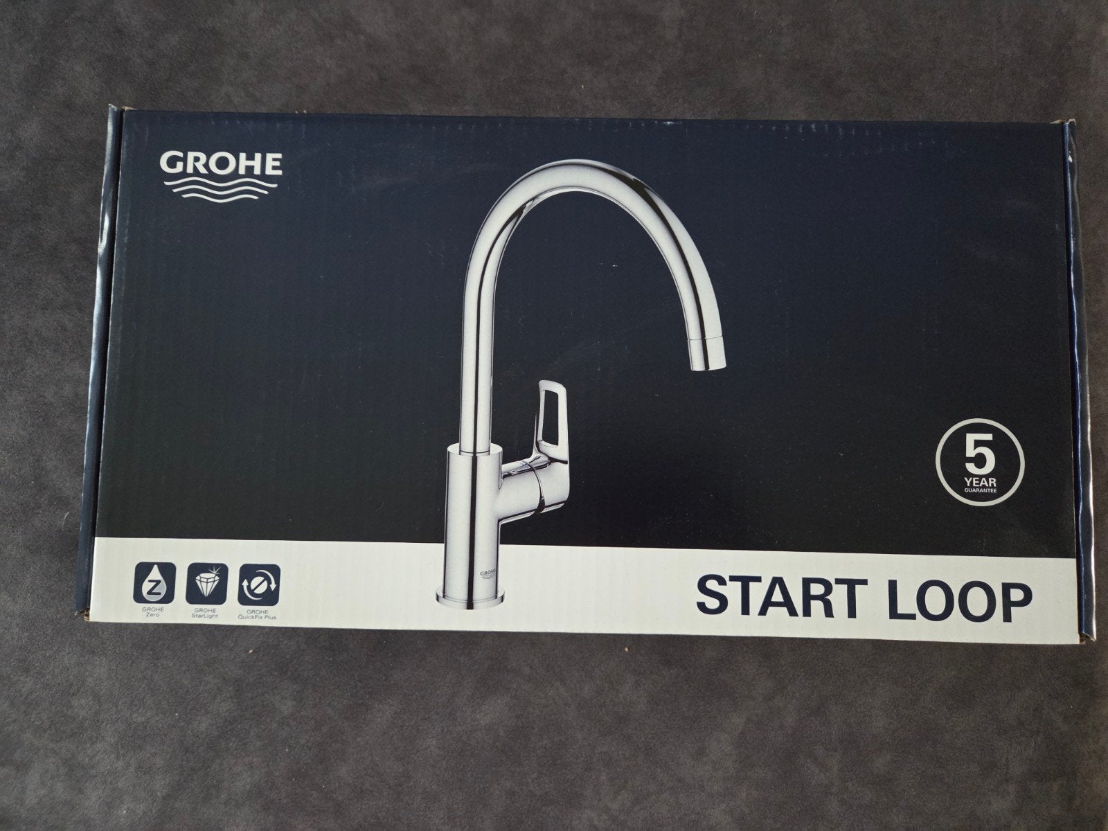 Grohe Start Loop keukenmengkraan, Bricolage & Construction, Enlèvement, Neuf, Chrome, Robinet