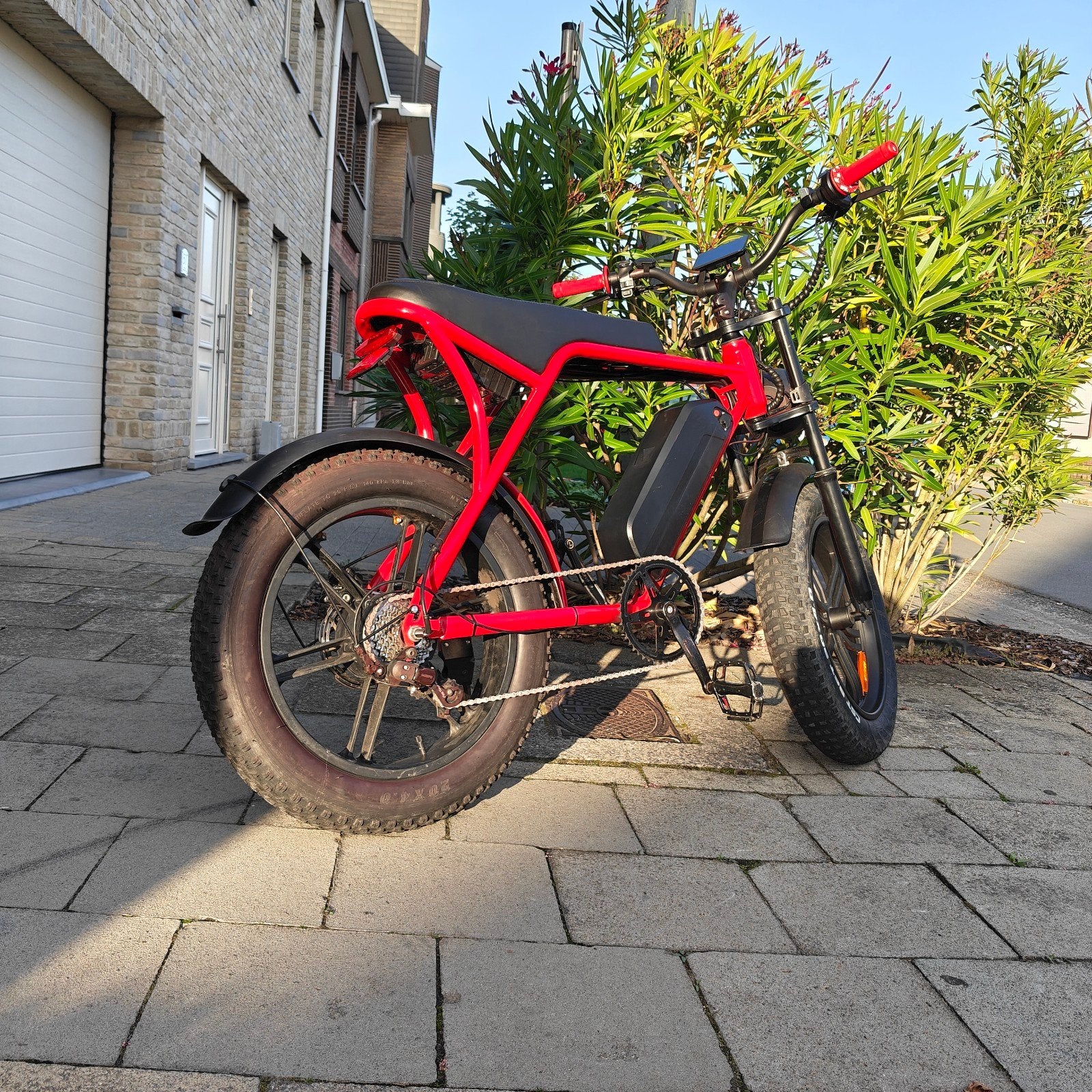 Fatbike V8, Ophalen