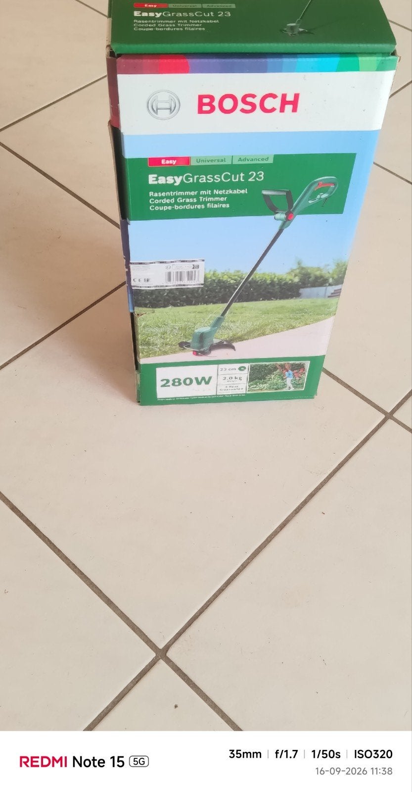 kante maaier 90 nieuw eenmaal gebruikt mag weg voor 50, Tuin en Terras, Ophalen