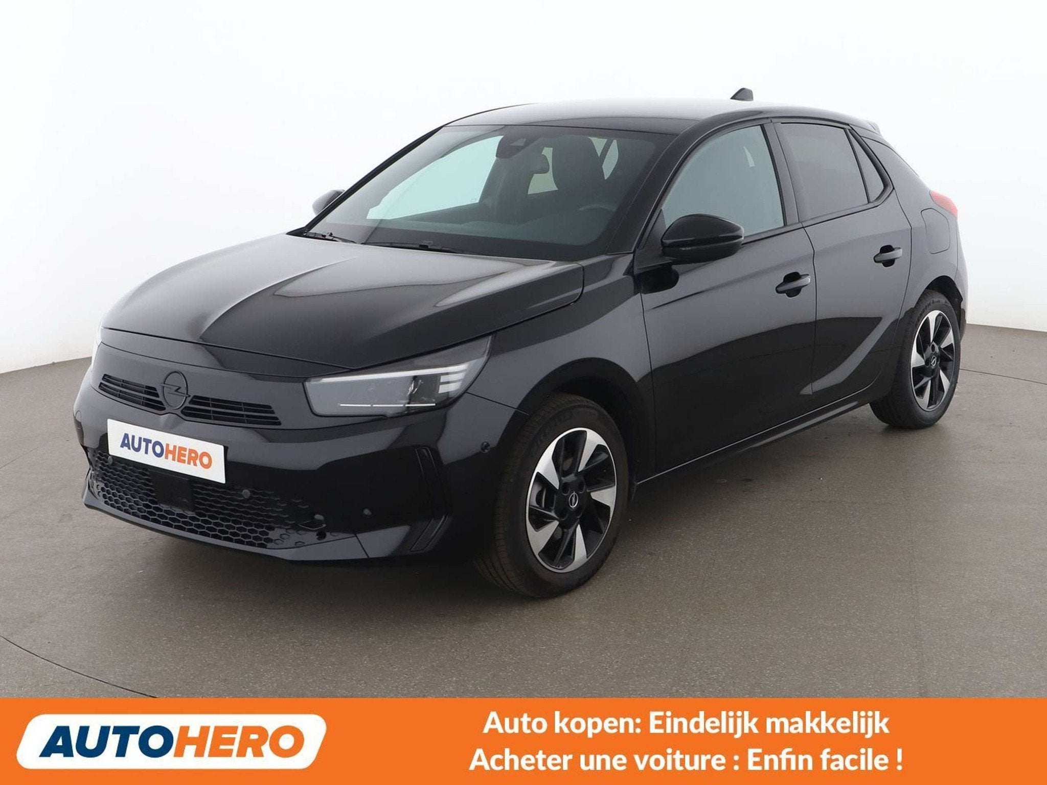 Opel Corsa electric drive 115 kW GS (bj 2024, automaat), Auto's, Stof, Gebruikt, Zwart, Elektrisch