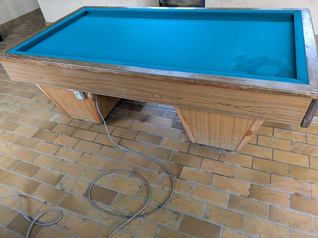 carambol biljarttafel, Enlèvement, Utilisé, Table de billard