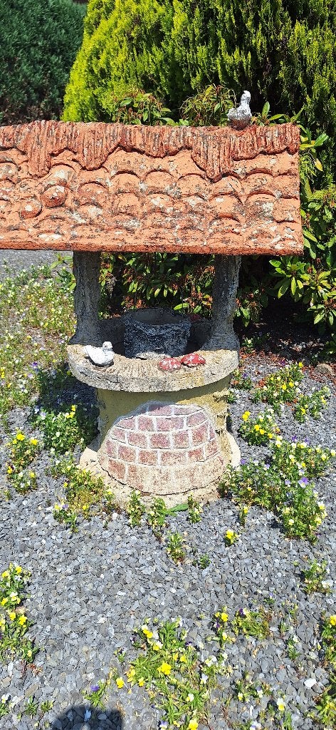 Waterput in beton, Tuin en Terras, Ophalen, Gebruikt, Beton, Overige typen