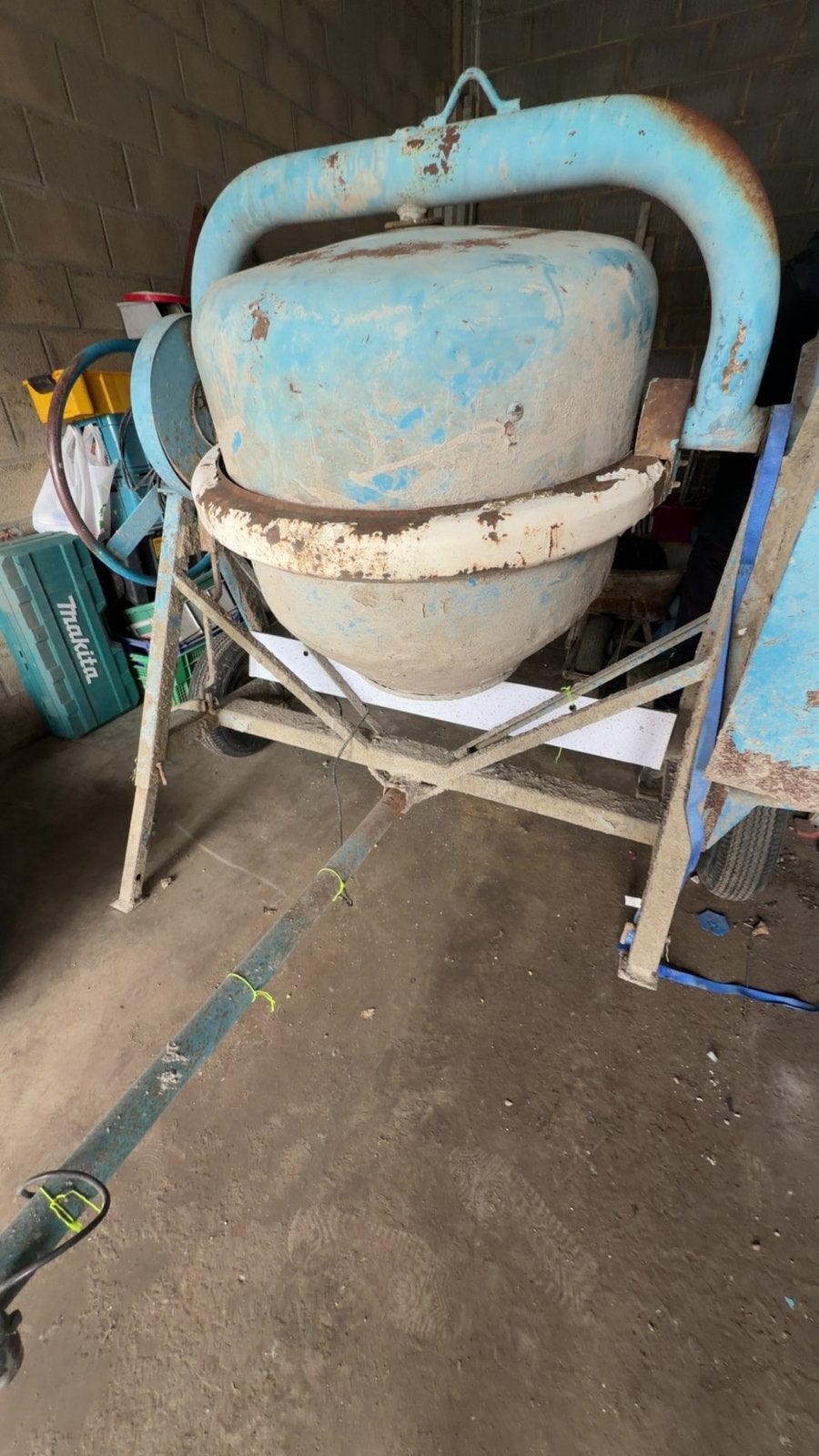Betoniere moteur honda, Ophalen of Verzenden, Gebruikt