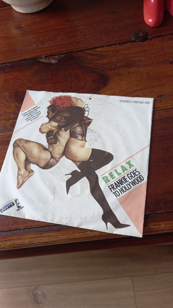 vinyl (45T) frankie goes to hollywood" relax", Cd's en Dvd's, Ophalen, Zo goed als nieuw, Pop