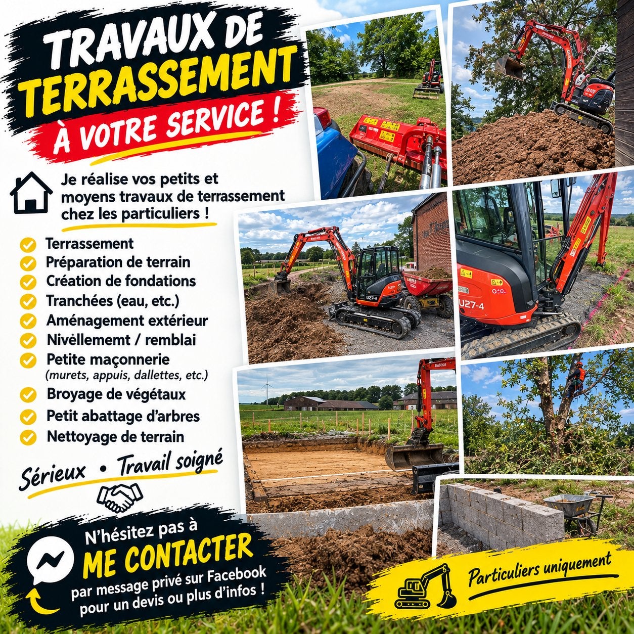 Terrassements et aménagement extérieur, Jardin & Terrasse, Enlèvement