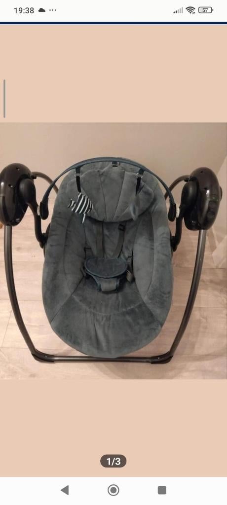 Baby schommelstoel, Kinderen en Baby's, Gebruikt, Schommelstoel, Verstelbaar, Ophalen