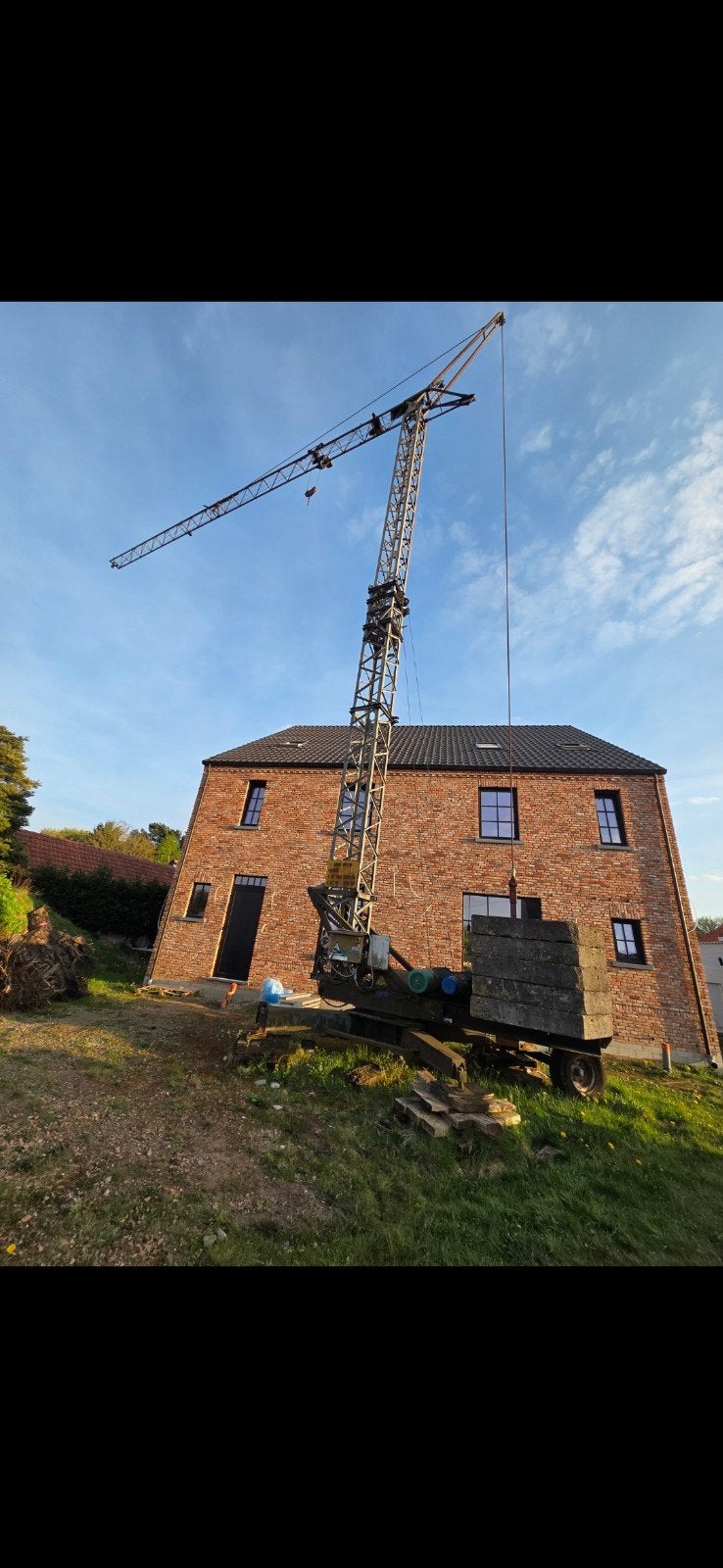 bouwkraan, Bricolage & Construction, Monte-charges, Enlèvement ou Envoi