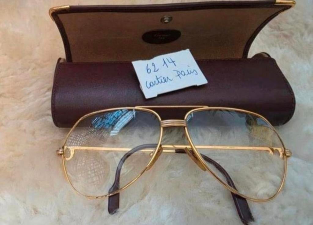 Cartier bril, Enlèvement, Lunettes