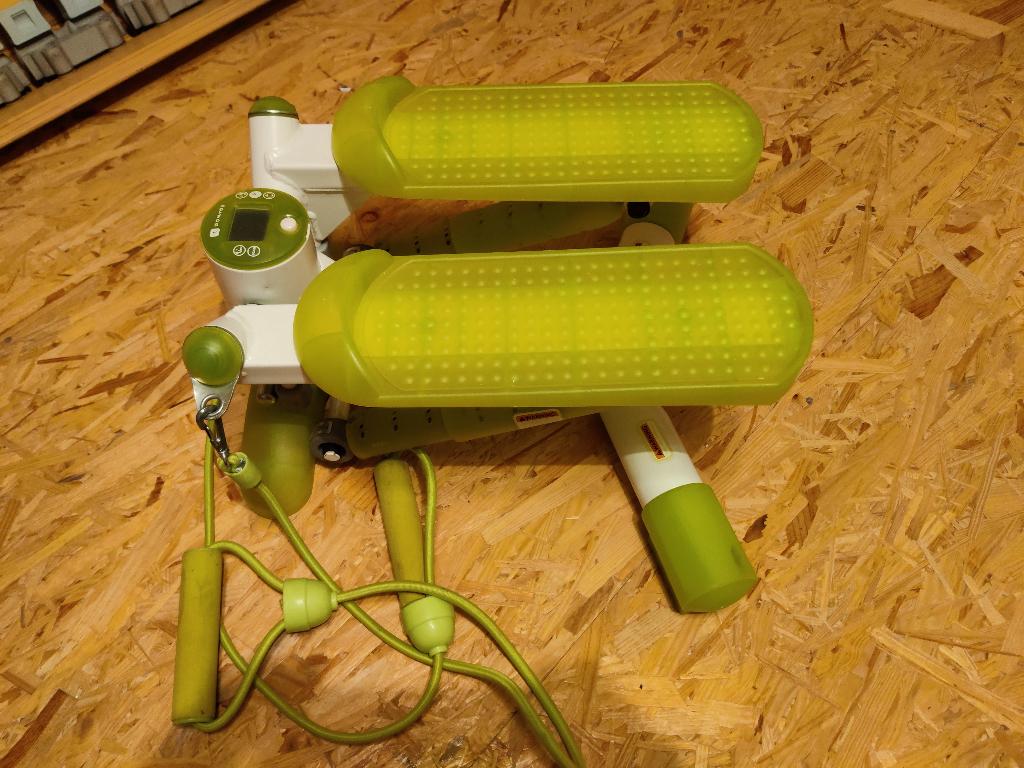 Domyos ministepper MS500 limoenkleur, Comme neuf, Enlèvement, Métal, Appareil step
