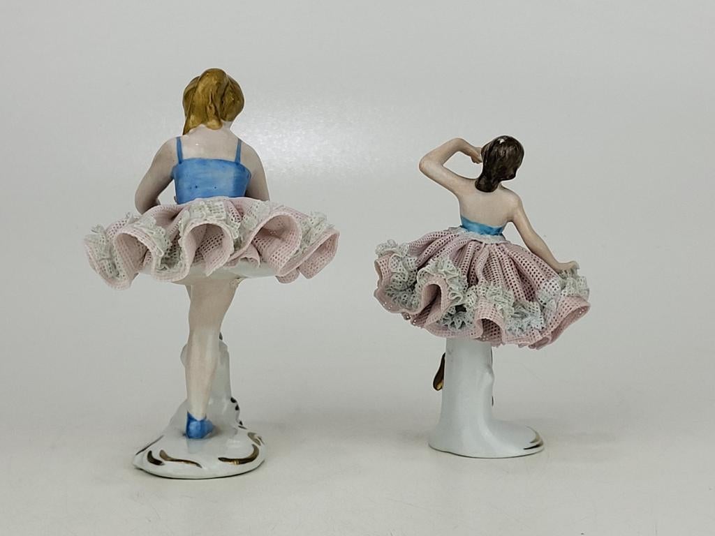Figurines de ballerines anciennes de Dresde, Enlèvement ou Envoi