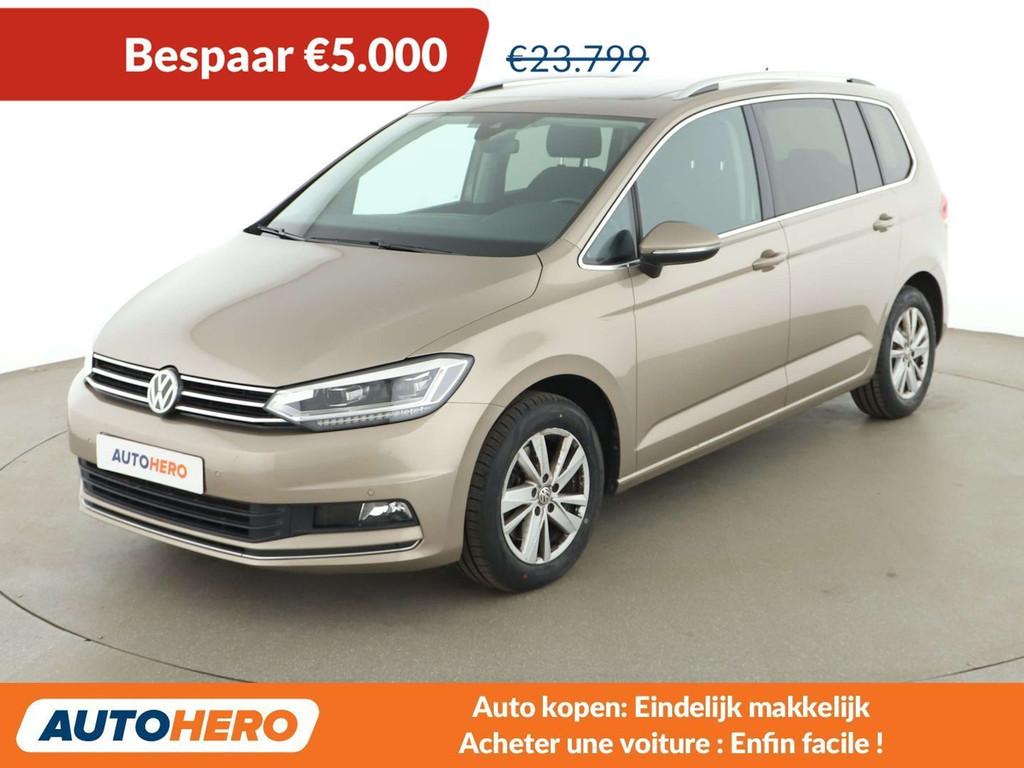 Volkswagen Touran 1.5 TSI ACT Highline BlueMotion, Autos, Volkswagen, Achat, Touran, ABS, Régulateur de distance, Airbags, Air conditionné