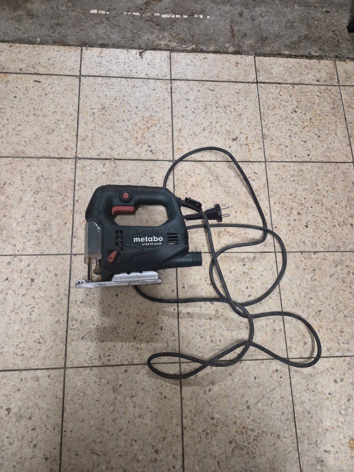 decoupeerzaag wipzaag metabo steb 65 quick, Ophalen, Gebruikt, Decoupeerzaag, 600 tot 1200 watt