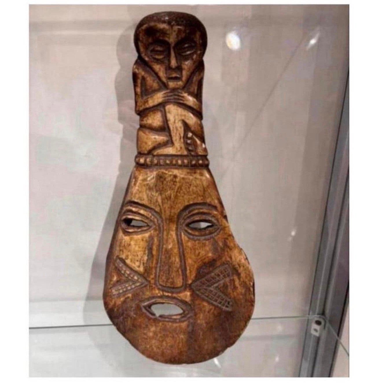 1950-60 Sculpture de Bone CONGO Bone africa africa art art, Antiquités & Art, Brun, Afrique, Enlèvement ou Envoi, Sculpté
