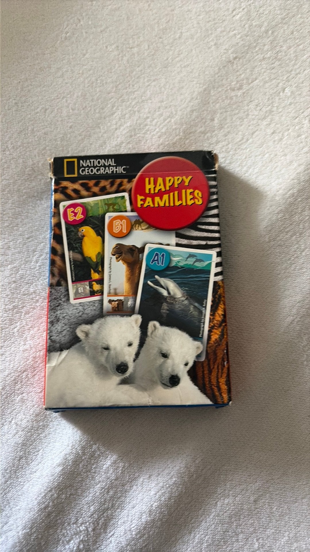 Kwartetspel - National Geographic, Ophalen, Gebruikt