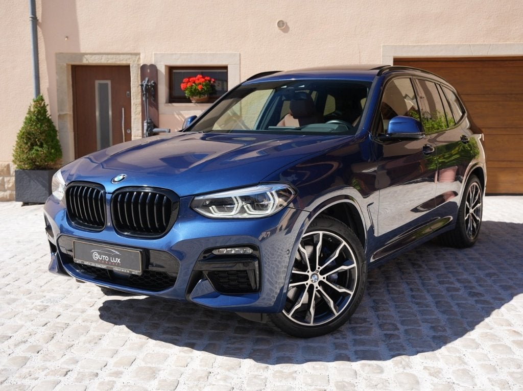 BMW X3 M40i xDrive/Carbon/HUD/Stdhzg/ACC/360H/K, Automaat, Dealer onderhouden, 2000 kg, Blauw
