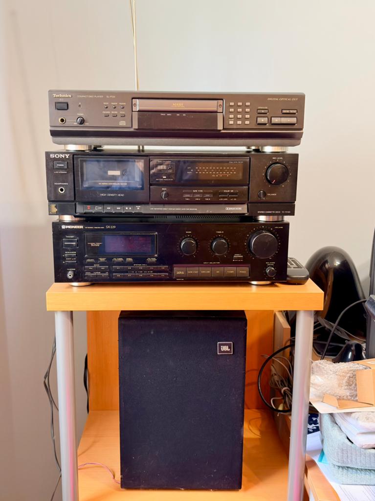 Chaîne hi-fi vintage, TV, Hi-fi & Vidéo, Lecteur CD, Enlèvement, Utilisé, Composants en vrac
