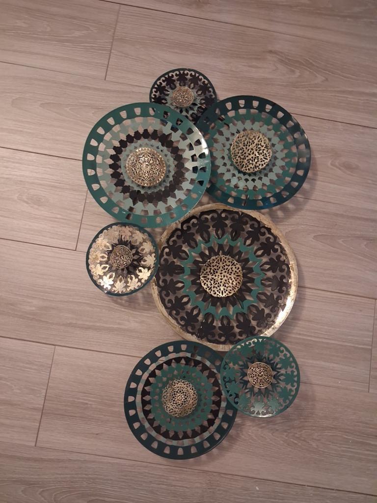 Déco mural assiettes, Maison & Meubles, Accessoires pour la Maison | Décorations murale, Enlèvement