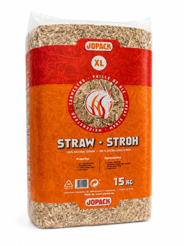 JOPACK XL Tarwestro 15 kg - bijna volle baal, Stalling, 1 paard of pony